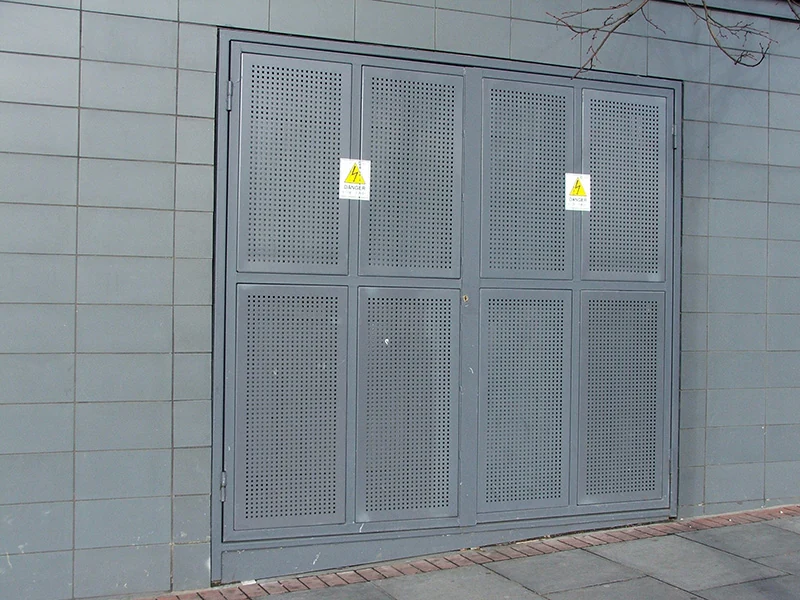 Steel industrial doors from the Edwards Engineering product archive